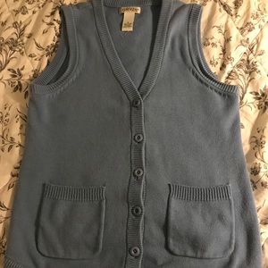 Orvis cotton vest size small  like new